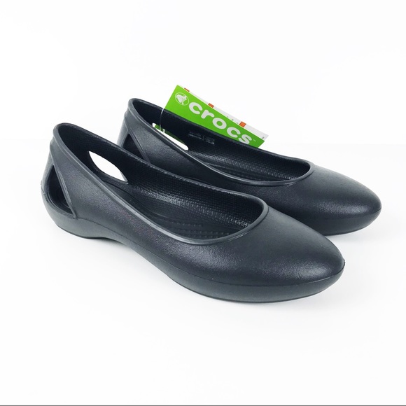 CROCS Other - Crocs Black Laura Flat Sandals
